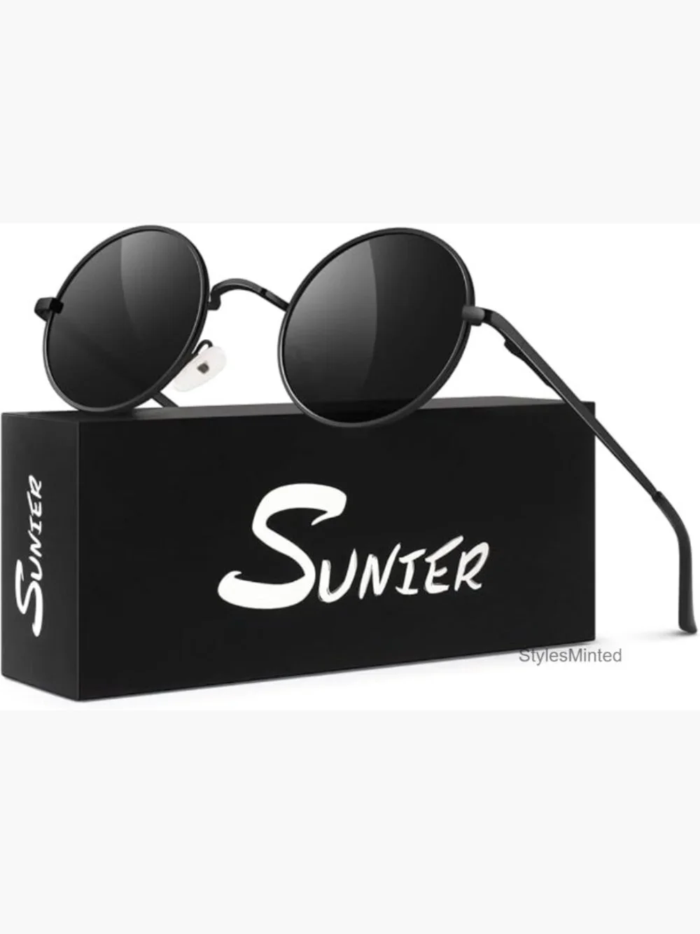 Retro Round Polarized Sunglasses UV400 Shield